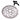 KKE Rear 220MM Disc with Adapter For SurRon Light Bee X, Segway X160/X260, E-Ride Pro SS  (Collective) KKE Racing