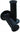 Mini Mx Half Waffle Grips Black ODI