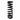 KKE 500LBS Rear Absorber Suspension Shock Spring For SurRon Ultra Bee (Collective) KKE Racing