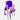 90's VINTAGE EAT SHIT GLOVES PURPLE Webig Moto Co.