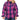 Hot Leathers FLL3011 Ladies Pink, Navy and Brown Long Sleeve Ladies Flannel Hot Leathers