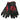 Hot Leathers GVD2002 Uni-Sex Black 'Bolt' Deer Skin Leather Gloves Hot Leathers
