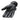 Hot Leathers GVD2003 Uni-Sex 'Grey and Black Flannel Lined' Deer Skin Leather Gloves Hot Leathers