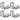 4PCS Valve Stem Caps BikerZoneZ