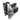 Shocker Aluminum Light Duty Air Hitch w/ Black Combo Ball Mount - 10,000 lbs. GTW Shocker Hitch