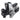 Shocker Aluminum Light Duty Air Hitch w/ Black Combo Ball Mount - 10,000 lbs. GTW Shocker Hitch