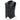 Hot Leathers VSL1008 Ladies Black Motorcycle 'Ten Pocket' Leather Biker Vest Hot Leathers