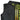 Hot Leathers VSM1058 Men's Black 'Camo Flag' Motorcycle Club Style Conceal and Carry Leather Biker Vest Hot Leathers