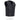 Hot Leathers Premium USA Made Leather V Neck Club Style Zipper Front Motorcycle Biker Vest Hot Leathers