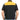 Hot Leathers Men’s Black and Yellow Denim Conceal Carry Vest Hot Leathers