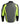 M Boss Motorcycle Apparel BOS11706 Men's Grey/Hi-Vis Green Nylon Motorcycle Racer Jacket with Armor Protection Hot Leathers