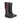 Hot Leathers BTL1006 Ladies 14-inch Black Knee-High Leather Boots with Side Zipper Entry Hot Leathers