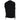 Milwaukee Leather DM1360 Men's Classic Black Denim Motorcycle Biker Riders Vest w/ Adjustable Side Laces Hot Leathers