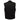 Milwaukee Leather DM2238 Men's Classic Black Denim Club Style Vest with Snap Button Closure Hot Leathers