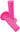 ODI Ruffian Half Waffle Grips - Pink ODI