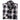 Hot Leathers FLM2004 Mens Black and White Long Sleeve Flannel Shirt Hot Leathers