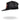Hot Leathers GSH2005 Vintage American Flag All Black Snap Back Hat Hot Leathers