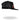 Hot Leathers GSH2005 Vintage American Flag All Black Snap Back Hat Hot Leathers