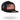 Hot Leathers GSH2005 Vintage American Flag All Black Snap Back Hat Hot Leathers