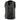 Milwaukee Leather LKM1360 Men's Black Leather Classic V-Neck Motorcycle Rider Vest w/ Snaps and Side Laces Closure Hot Leathers