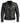 Milwaukee Leather LKM1711 Black Leather Motorcycle Jacket for Men, Thick Police Style Biker Jacket w/ Side Lace Hot Leathers