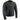 Milwaukee Leather LKM1725 Men's Black Leather Sporty Crossover Scooter Motorcycle Jacket w/ Reflective Piping Hot Leathers