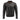 Milwaukee Leather LKM1765 Men's Black Leather Racer Style Side Laced Motorcycle Jacket w/ Ventilation System Hot Leathers