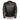 Milwaukee Leather LKM1785 Mens Black Leather Racer Style Motorcycle Jacket w/ Side Stretch and Reflective Piping Hot Leathers