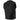 Milwaukee Leather LKM3700 Men's Black Leather Classic V-Neck Motorcycle Rider Vest w/ Buffalo Nickel Snaps Closure Hot Leathers