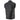 Milwaukee Leather LKM3710 Men's Black Leather Club Style Motorcycle Rider Vest w/ Zipper and Snap Button Closure Hot Leathers