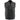 Milwaukee Leather LKM3710 Men's Black Leather Club Style Motorcycle Rider Vest w/ Zipper and Snap Button Closure Hot Leathers