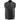 Milwaukee Leather LKM3710 Men's Black Leather Club Style Motorcycle Rider Vest w/ Zipper and Snap Button Closure Hot Leathers