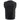 Milwaukee Leather LKM3711 Men's Black Leather Collarless Club Style Motorcycle Rider Vest w/ Dual Front Closure Hot Leathers