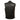 Milwaukee Leather LKM3712 Men's Black Leather Club Style Motorcycle Rider Vest w/ Front Snap/Zipper and Side Lace Hot Leathers