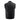 Milwaukee Leather LKM3713 Men's Black Leather Club Style Motorcycle Rider Vest W/ Dual Closure Zipper and Snaps Hot Leathers