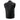 Milwaukee Leather LKM3713 Men's Black Leather Club Style Motorcycle Rider Vest W/ Dual Closure Zipper and Snaps Hot Leathers
