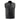 Milwaukee Leather LKM3713 Men's Black Leather Club Style Motorcycle Rider Vest W/ Dual Closure Zipper and Snaps Hot Leathers