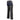 Milwaukee Leather Chaps for Men's Black Leather Dual Side Thigh Zipper Close Pockets Motorcycle Rider Chap- LKM5782 Hot Leathers