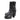 Milwaukee Leather MBL9303 Women's Classic Black Leather Casual Fashion Boots with Block Heel Hot Leathers