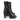 Milwaukee Leather MBL9303 Women's Classic Black Leather Casual Fashion Boots with Block Heel Hot Leathers