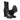 Milwaukee Leather MBL9303 Women's Classic Black Leather Casual Fashion Boots with Block Heel Hot Leathers