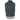 Milwaukee Leather MDK3910 Blue Unisex-Child Kids Denim Snap Front Vest with Shirt Style Collar Hot Leathers