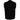 Milwaukee Leather MDM3000 Men's 'Brute' Concealed Snap Black Denim Club Style Vest w/ Hidden Zipper Hot Leathers
