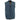 Milwaukee Leather MDM3000 Men's 'Brute' Concealed Snap Black Denim Club Style Vest w/ Hidden Zipper Hot Leathers