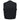 Milwaukee Leather MDM3001 Men's 'Covert' Black Denim Collarless Club Style Motorcycle Biker Vest w/ Dual Closure Hot Leathers