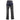 Milwaukee Leather Chaps for Men's Black Thin Braided Premium Leather Jean Style Pocket Motorcycle Chaps-ML1125 Hot Leathers
