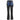 Milwaukee Leather Chaps for Women Black Low-Rise Waist- Double Buckle Reflective Embroidery Motorcycle Chap- ML1187 Hot Leathers