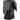 Milwaukee Leather ML2067 Women's 3/4 Black and Purple Leather Hoodie Jacket with Reflective Tribal Design Hot Leathers