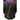 Milwaukee Leather ML2067 Women's 3/4 Black and Purple Leather Hoodie Jacket with Reflective Tribal Design Hot Leathers