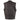 Milwaukee Leather MLM3502 Men's Black Premium Leather Motorcycle Rider Vest with Cool-Tec Leather Treatment Tech Hot Leathers